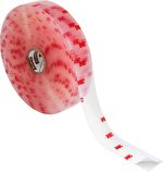3M Double Sided Tape, Clear Mounting Tape, 1 Roll Adhesive Tape, 1 in x 450 in Wall Tape - Image 2